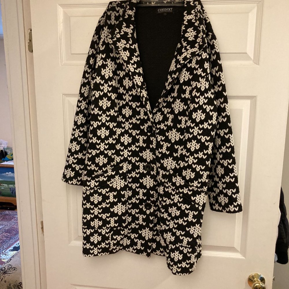 Black & White Coat